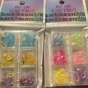 Nail gems set 2 pack